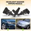 Adecuado para boquillas de pulverización limpiaparabrisas de faros de coche Opel, Ford y Saab Oe:9186049 9186050