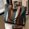Bolso Tote para Mujer Gran Capacidad Nuevo 2025 Bolso de Mano Lona Casual para Viajes Cotidianos Moda Bolso para Tutoría Bolso de Hombro
