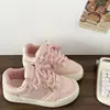 Zapatillas deportivas retro de suela gruesa, de nicho, para mujer, estilo nuevo de moda 2026, de malla transpirable, casual, atléticas, versátiles, zapatos blancos