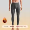 Ropa interior térmica de vellón de doble cara para otoño e invierno al por mayor, pantalones cálidos de alta calidad para hombre, diseñados para usarse en capas y proporcionar calor