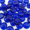 Cuentas Planas de Vidrio Azul Cobalto Shangwo 17*19mm Decoración para Acuario Tanque de Peces Juguete DIY de Amazon