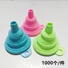 Embudo Plegable de Silicona Boquilla de Diámetro Grande Embudo para Almacenamiento de Granos Gruesos Bolsa de Hielo Especial para Inyección de Agua Tetera Especial para Salsa de Soja