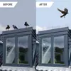 Dispositivo repelente de pássaros e gatos em aço inoxidável para uso doméstico, fita repelente de pássaros, espigões anti-pássaros, repelente de pombos, espigões de aço inoxidável para varanda
