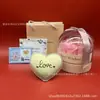 Pastel Personalizado de Corazón de Oro de 52mg Feliz Cumpleaños Moneda de Oro Pieza de Oro Oro Puro 999 Regalo del Día de San Valentín Chino