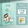 Bolsa Plegable A4 de Crayon Shin-Chan, 12 Compartimentos, Portadocumentos Grande, Bolsa para Exámenes Estudiantiles, Almacenamiento de Información, Carpeta, Venta al por Mayor