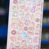 Pegatina de Animales de Dibujos Animados en Relieve Estéreo Diamante Decoración de Alto Valor Estilo Nuevo Pegatina Estética Linda de Niña Recompensa para Niños