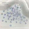 Nuevos y Modernos Rhinestones de Mono Estrella de Colores Brillantes Estrella de Cinco Puntas de Fondo Plano Decoraciones de Arte de Uñas de Vidrio K9 Venta al Por Mayor