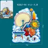 Ímã de Geladeira de Tianjin Atrações Adesivos Magnéticos de Madeira Lembranças Culturais e Criativas de Viagem Atacado Fabricante de Lembranças Atacado