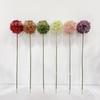 Flor de piedra coliflor silvestre cebolleta bosque salón de bodas área de bienvenida pared de flores arreglo floral flor artificial comercio exterior al por mayor flor artificial