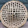 Chapéu de bambu para fazendeiro, chapéu trançado de bambu, chapéu para proteção solar, adereço para apresentações de palco, chapéu adulto, decoração de abajur.