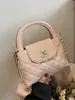 Bolso de Mano Estilo Chanel para Mujer, Nuevo Modelo 2026, Bolso de Cadena Acolchado de Moda de Lujo Ligero, Bolso de Hombro Simple Versátil