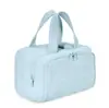 Bolsa de Maquillaje de Gran Capacidad Transfronteriza Portátil de Viaje con Asa Bolsa de Tocador Esponjosa Tamaño Grande Apertura Amplia Bolsa Organizadora de Maquillaje