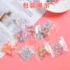Cuentas de azúcar mixtas cuentas de colores fruta corazón arcilla blanda diy pegamento de crema goo tarjeta material accesorios para el cabello hechos a mano