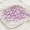Nuevo Dorado Luminoso Agujero Recto Lazo Pequeño Producción DIY Cadena para Teléfono Móvil Cadena Bolso de Cadena Joyería con Cuentas Accesorios Venta al por Mayor