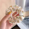 Lazo para coleta dulce y versátil para mujer, Cuerda para el pelo simple y elegante, Scrunchie de gran tamaño para verano, Accesorio para el pelo fresco y simple
