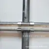 Invernadero con Portatarjetas Galvanizado en Caliente Portatarjetas Fijo Conexión de Ranura para Tarjeta Fijación