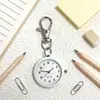 Atacado de Relógios de Bolso Fofos e Compactos para Estudantes de Exames, Mini Relógios de Chaveiro Silenciosos Portáteis
