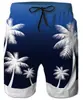 Europa y Estados Unidos transfronterizos nuevos comercio exterior shorts de llama impresión digital 3D casual moda pantalones cortos de playa hombres