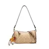 Bolsa Monica Chic Monograma de Ombro Cruzada 2026 Nova Moda Monograma Pequena Quadrada para Mulheres Bolsa de Braço de Alta Qualidade