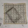 Pañuelo cuadrado estampado de leopardo bufanda coreana femenina de seda versátil pañuelo para el pelo bufanda retro flor de anacardo pañuelo cuadrado pequeño venta al por mayor