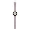 Adecuado para Reloj Inteligente Huawei Gt6 5 4 Correa de Cuero Cosida de Cola Puntiaguda de 18 mm Brazalete de Cuero Samsung