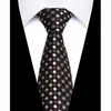 Gravata Listrada Profissional de Negócios Masculina 8cm Gravata de Poliéster Personalizada Feita à Mão Gravata Masculina Fabricante de Gravatas Shengzhou