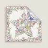 Bufanda Cuadrada Pequeña Nueva de Otoño para Mujer Versátil Retro Bufanda Cuadrada para Cintura Bufanda Cuadrada Decorativa Pequeña de Seda Pañuelo Sexy para la Cabeza