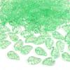 Novo Pingente de Folha Acrílica Verde Pequeno Transparente Versátil Folha DIY Feito à Mão Acessórios de Material para Joias Retrô