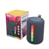 Bs-03 Altavoz Bluetooth RGB con Efecto de Luz de Colores Bolso de Hombro Portátil para Exteriores Subwoofer Tarjeta Inalámbrica Altavoz Pequeño