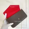 Bolsa de sobre Woc Café Popular al por mayor Conjunto clásico de tres piezas Presbiópico Cuero Genuino Estilo Cadena Bolso de Hombro Único Cruzado para Mujer