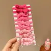Faixa de cabelo de elástico infantil para menina, anel de cabelo elástico alto, acessórios de cabelo para meninas, não machuca o cabelo, corda de cabelo fofa, adorno de cabeça
