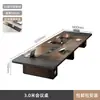 Mesa de Conferência Grande para Negócios, Mesa Simples Moderna para Sala de Reunião e Treinamento, Mesa Longa Grande de Alto Padrão, Mesa Longa Retangular