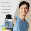 Cápsulas Nutricionais Docteat Synergy de Óleo de Peixe Cuidado Diário para Articulações, Suplementa a Flexibilidade, Proporciona Vitalidade e Oferece Energia