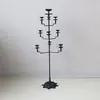 Luminária a Óleo Antiga Estilo Chinês Suporte de Velas de Chão, Suporte de Velas de Ferro Estilo Zen Ferro Fundido Ferro Forjado, Adereços para Sala de Chá, Enfeites Retrô