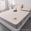 Juego de tres piezas de colchoneta de látex de seda helada para verano, funda de cama plegable para dormitorio de estudiantes, individual, lavable, para uso doméstico y con aire acondicionado.