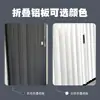 Suministro Directo de Fábrica Puerta Plegable de Aleación de Aluminio Completa Puerta Divisoria para Cocina Baño Placa de Aluminio Ignífuga Empuje-Tire Telescópica sin Agujeros