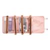 Bolsa de cosméticos destacável quatro em um, bolsa de viagem portátil multifuncional para mulheres, bolsa de lavagem de malha à prova d'água de grande capacidade