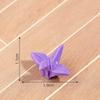 Micro-Paisaje Japonés Creativo Hogar Lindo Pequeños Adornos Grullas de Papel Coloridas Accesorios para Joyería de Resina DIY Pequeños Accesorios