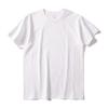 Camiseta de Manga Corta de Algodón Puro de Peso Pesado, Color Sólido, Corte Holgado, Casual, Versátil, Camiseta Base, Top Básico de Moda para Hombre para el Día a Día