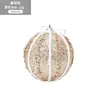 Bolas Decorativas Navideñas, Bolas de Lentejuelas Bañadas en Brillo de 8 cm, Adornos Colgantes, Bolas de Colores, Suministros para Decoración de Escena de Árbol de Navidad