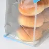 Bolsa de Embalaje Personalizada para Tostadas con Cierre de Alambre Sellado a Ocho Lados Bolsa de Pan Autoportante con Apertura de Ventana Bolsa de Embalaje para Alimentos Horneados