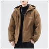 Ropa de Algodón Niños Otoño e Invierno Nuevo Abrigo de Algodón Grueso Cálido Suelto con Cuello Chaqueta Casual de Moda Abrigo de Algodón Acolchado