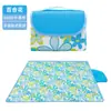 Esterilla de Picnic Tela Oxford Impermeable Esterilla de Suelo Plegable Conveniente Esterilla para Tienda de Campaña de Salida de Primavera Engrosada Impermeable Esterilla de Playa