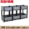 Artefacto para plantar verduras rectangular balcón familiar en azotea maceta grande de plástico maceta para plantar verduras en patio exterior verduras