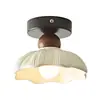 Luces de Pasillo, Luces de Pasillo, Luces de Techo para Balcón, Luces de Entrada, Luces de Vestíbulo, Luces de Vestidor Estilo Francés Crema, Luminarias para Dormitorios Pequeños