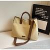 Bolsa Tote Casual Simples, Bolsa Feminina de Grande Capacidade, Nova Bolsa Transversal para o Dia a Dia 2026, Bolsa de Ombro de Lona Feminina Fashion