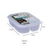 Caja de Conservación de Carne Congelada para Refrigerador, Caja Sellada a Prueba de Olores para Frutas y Verduras de Grado Alimenticio, Lonchera Resistente a Altas Temperaturas, Caja de Almacenamiento para Refrigerador