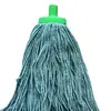 Mopa de Algodón de Cinco Colores, Mopa Retorcida con Alambre, Mopa de Hilo de Algodón Puro para Uso en Hogar y Hotel