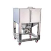 Acero Inoxidable Tolva de Inyección Caja de Almacenamiento de Materiales Rotación de Materiales Cubo de Rotación de Acero Inoxidable 201 Cubo de Almacenamiento de Plástico Móvil