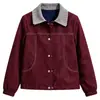 2026 Chaqueta Corta Elegante Estilo Vaquero con Solapa Nueva para Mujer Ropa para Madres Versátil Adelgazante Rejuvenecedor Top Casual
